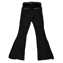 Load image into Gallery viewer, "Crucifix" Slim Fit Flared Denim (1/1)