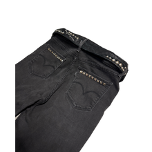 Load image into Gallery viewer, "Crucifix" Slim Fit Flared Denim (1/1)