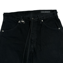 Load image into Gallery viewer, &quot;GBRL&quot; Pierced Flared Denim (1/1)
