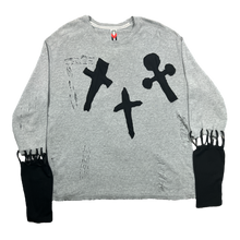 Load image into Gallery viewer, &quot;Sacrifice&quot; Gray Sweater (1 of 1)
