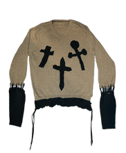 Load image into Gallery viewer, &quot;Sacrifice&quot; Tan Sweater (1 of 1)
