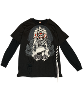 Load image into Gallery viewer, &quot;Skull&quot; L/S Layered Tee (1 of 1)
